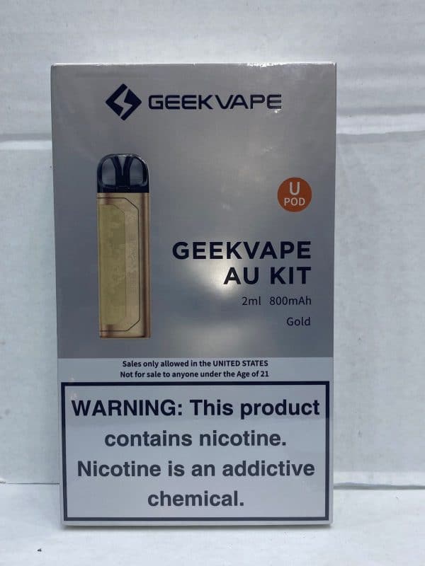 Geekvape Au (aegis U) Pod System Kit – 800mah Battery, 20w Output, Type-c Charging | Best Quality Vape | Pod For Smokers | Vape For Smoking - Image 9